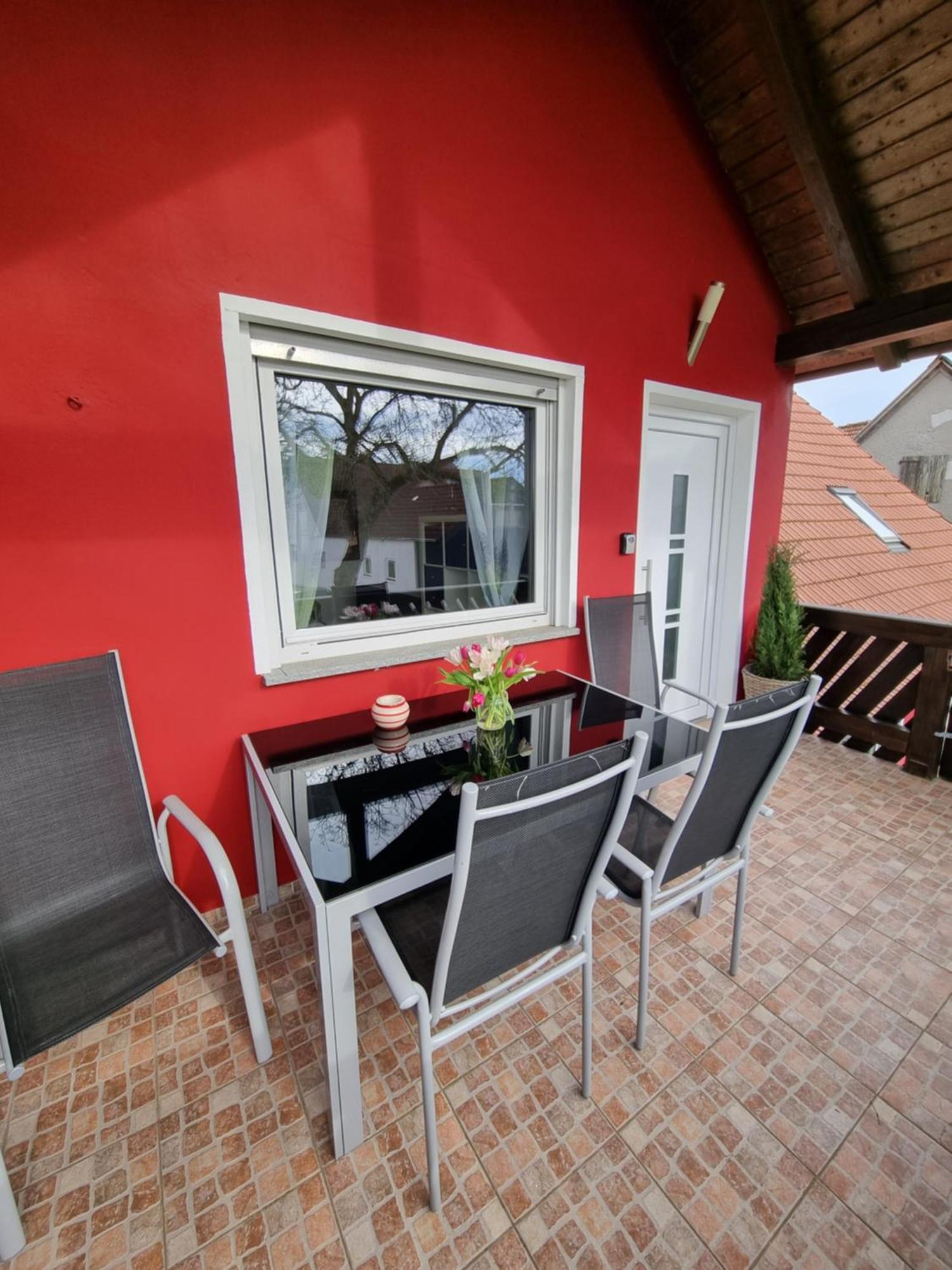 Ferienwohnung „Schau Ins Frankenland“ Burgpreppach Zewnętrze zdjęcie