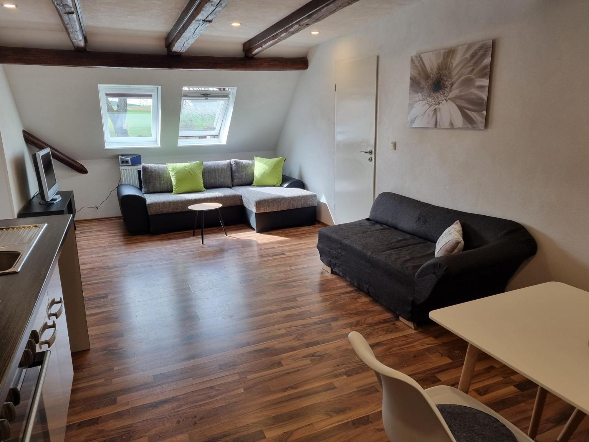 Ferienwohnung „Schau Ins Frankenland“ Burgpreppach Zewnętrze zdjęcie